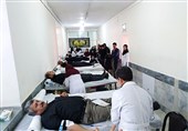 اهدای خون هنرمندان یزدی برای ایجاد فضای صلح و دوستی با مردم اصفهان