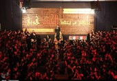 خوزستان| عزاداران حسینی میزبان یک شهید گمنام شدند+تصاویر
