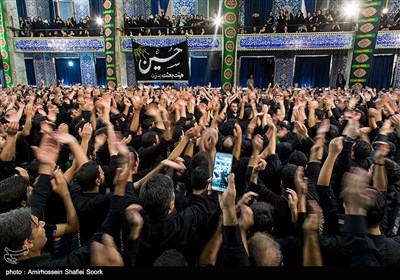 عزاداری عاشورای حسینی در مسجد حظیره یزد