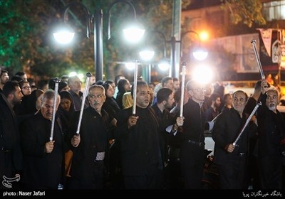 عزاداری شب عاشورا در تهران