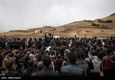 عزاداری روز عاشورا در روستای بهل اهر