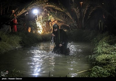 بزرگترین تعزیه میدانی استان بوشهر در روستای نظرآقا