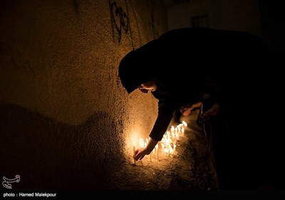 شام غریبان اباعبدالله الحسین(ع) در تهران - محله باغ فیض