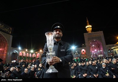 Ashura Evening Mourning Ceremony Observed in Iran's Mashhad