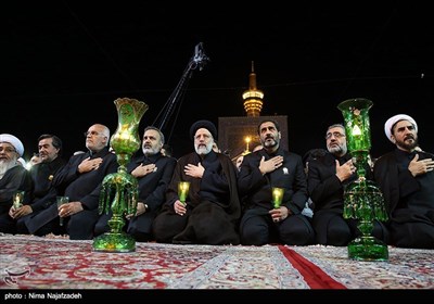 Ashura Evening Mourning Ceremony Observed in Iran's Mashhad