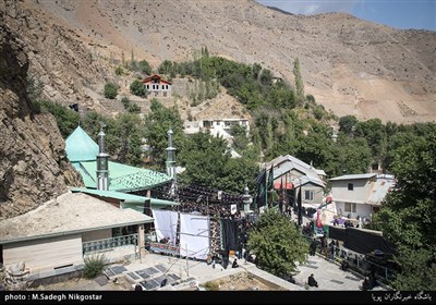 آیین عزاداری ظهر عاشورا در روستای حسنکدر جاده چالوس