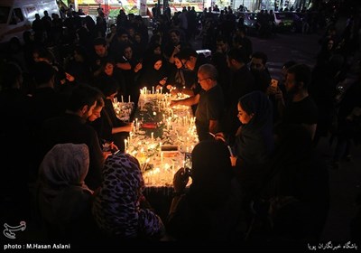 شام غریبان حسینی (ع) در محله چیذر