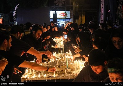 شام غریبان حسینی (ع) در محله چیذر