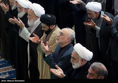 حجت الاسلام اژه ای, علی اکبر صالحی در نماز جمعه تهران