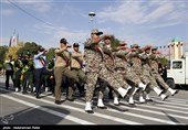 رژه نیروهای مسلح در همدان + تصاویر