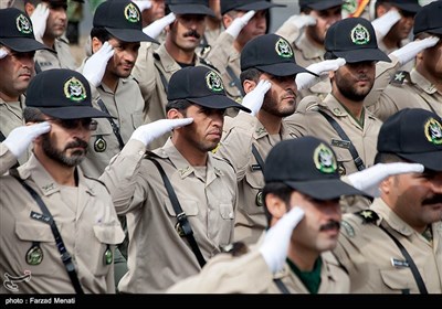 مراسم رژه نیروهای مسلح در کرمانشاه