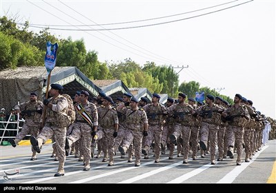 Armed Forces Hold Parade in Iran’s Bandar Abbas