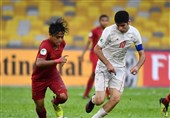 فوتبال زیر 16 سال قهرمانی آسیا| تساوی ایران و هند در نیمه نخست