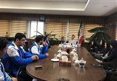 دیدار ملیپوشان شطرنج با داورزنی و شهنازی