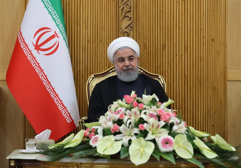 روحانی: المجموعات الارهابیة تتلقى الدعم من الدول التی تدعی محاربة الارهاب