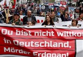 برگزاری اعتراضات علیه سیاستهای اردوغان در شهرهای آلمان