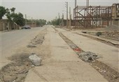 خطکشی خیابانها در کرمانشاه وضعیت مناسبی ندارد