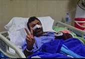 عیادت خبرنگاران تسنیم از مجروحان حادثه تروریستی اهواز بهروایت تصویر