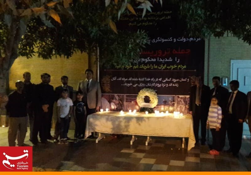 مشہد: پاکستانی قونصلیٹ کی جانب سے شہدائے اھواز کی یاد میں شمعیں روشن+ تصاویر