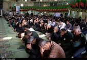 مراسم بزرگداشت شهدای حادثه تروریستی اهواز در بندرماهشهر برگزار شد + تصاویر
