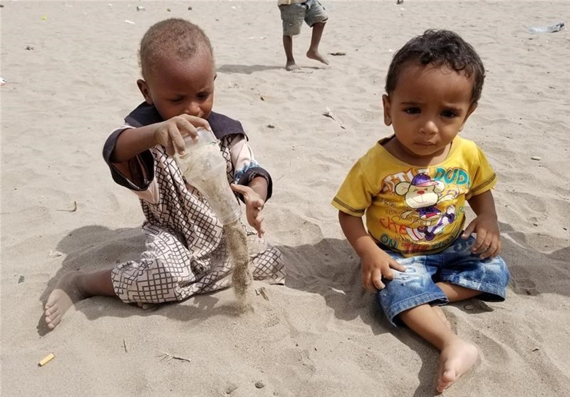 Yemeni internally displaced people fled their home in Hudaydah