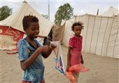 Yemeni internally displaced people fled their home in Hudaydah