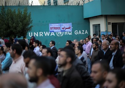 فلسطین| اعتصاب فراگیر موسسات «آنروا» در غزه/ تشدید اقدامات اشغالگران قدس علیه اسیران