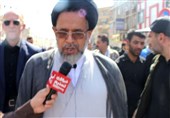 اربعین حسینی|وزیر اطلاعات مواکب مرز شلمچه را بازدید و بررسی کرد