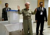 گزارش تسنیم| یکسالگی همهپرسی کردستان عراق و خانه نشینی بارزانی؛ روابط اربیل - بغداد در پسا رفراندوم