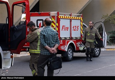 آتش سوزی در هتل لاله