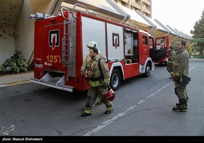 آتش سوزی در هتل لاله