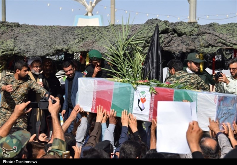 خوزستان| پیکر پاک شهید نیروی انتظامی در بهبهان تشییع می‌شود