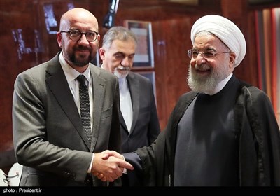 دکتر روحانی در دیدار نخست وزیر بلژیک
