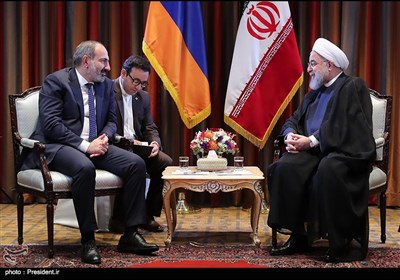 دکتر روحانی در دیدار نخست وزیر ارمنستان