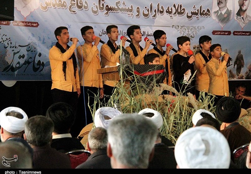 همایش بزرگ طلایه‌داران دفاع مقدس در زنجان به روایت تصویر