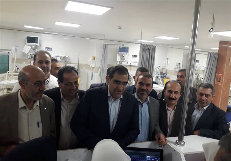 خوزستان| حضور 10 دقیقه‌ای وزیر بهداشت در رامشیر و جای خالی پزشک متخصص در بیمارستان