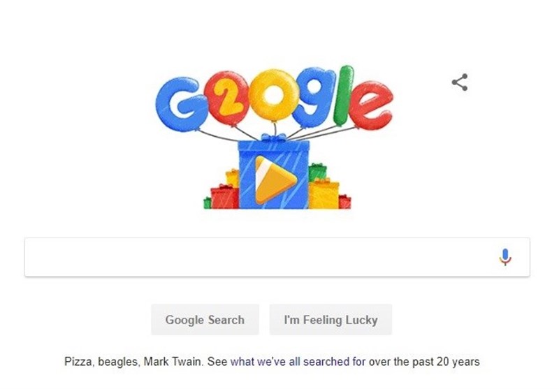 گوگل 20 ساله شد/کمپانی علاقه‌مند به تحریم