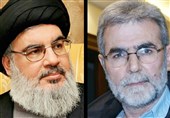 السید حسن نصرالله یهنئ الأخ زیاد النخالة بانتخابه أمینا عاما للجهاد