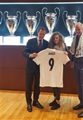 Real Madrid Welcomes Palestinian Girl Tamimi to the Bernabeu