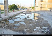 خوزستان|مشکلات اداره آبفای بندرماهشهر زندگی مردم این شهر را مختل کرده است+تصاویر