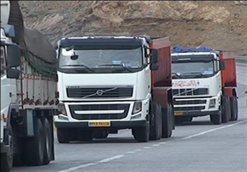 تردد وسایل نقلیه سنگین در استان کرمانشاه 12 درصد افزایش یافت