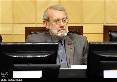 علی لاریجانی رئیس مجلس در نشست کمیسیون کشاورزی