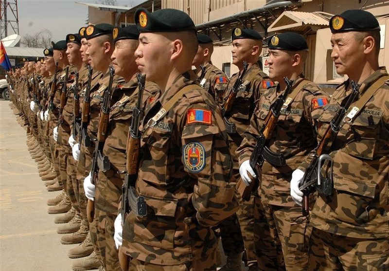 اعزام بیش از 100 نظامی مغولستانی به افغانستان و کاهش نظامیان ایتالیایی