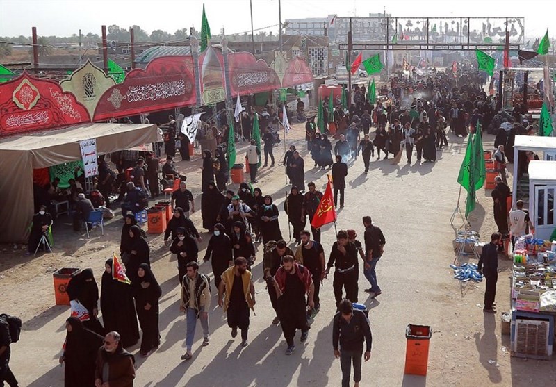 خوزستان| 70 درصد مواکب در مرز شلمچه مستقر شدند