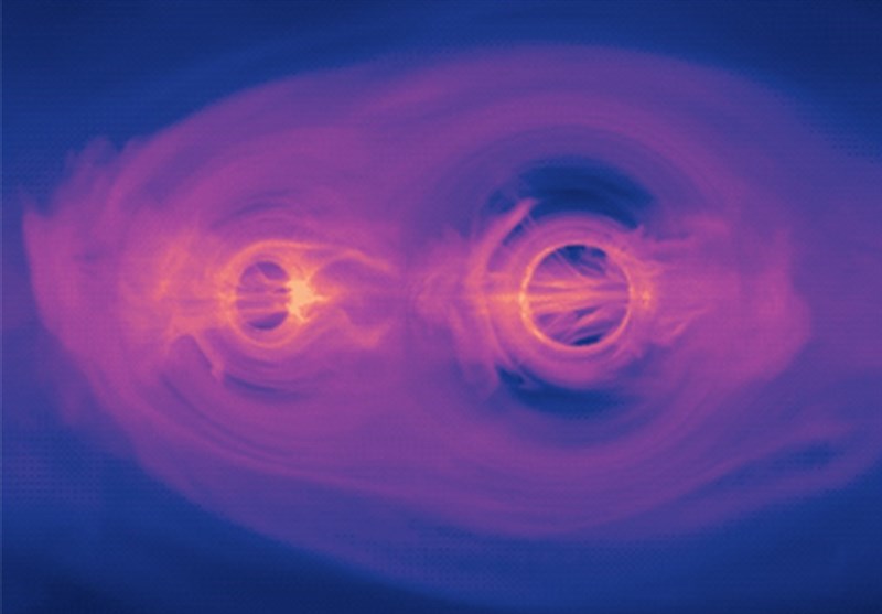 Simulation Reveals Spiraling Supermassive Black Holes (+Video)