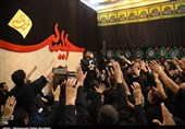 مراسم عزاداری دهه سوم محرم در آستان امامزاده ابراهیم(ع) به روایت تصویر