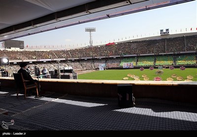 Ayatollah Khamenei Addresses Iran’s Basij Volunteer Forces at Azadi Stadium