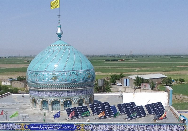 بقاع متبرکه استان گلستان مجهز به پنل‌های خورشیدی می‌شود