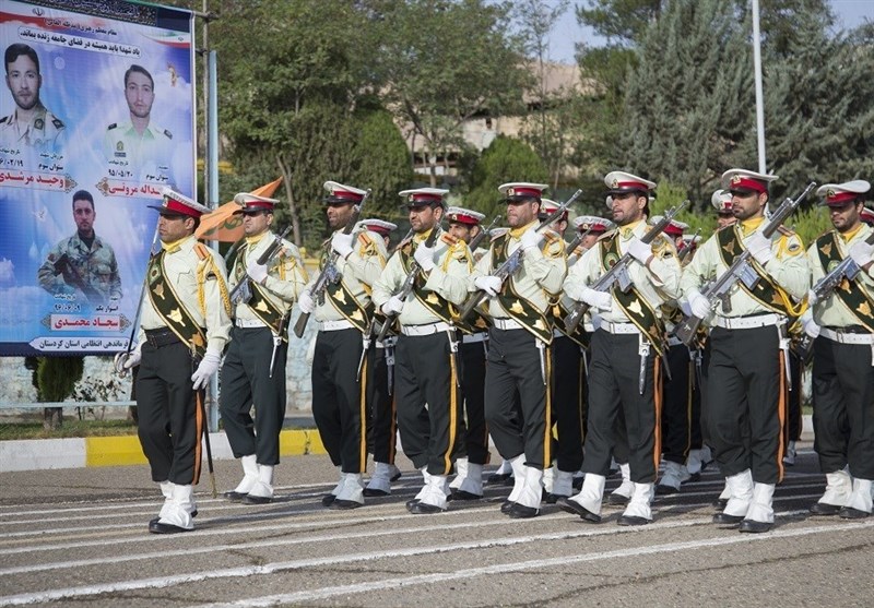 صبحگاه مشترک نیروهای مسلح استان کردستان برگزار شد