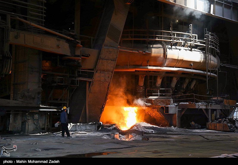 کاشان| ایران در تولید آهن اسفنجی در رتبه نخست دنیا قرار گرفت / صعود یک پله‌ای کشور در تولید فولاد